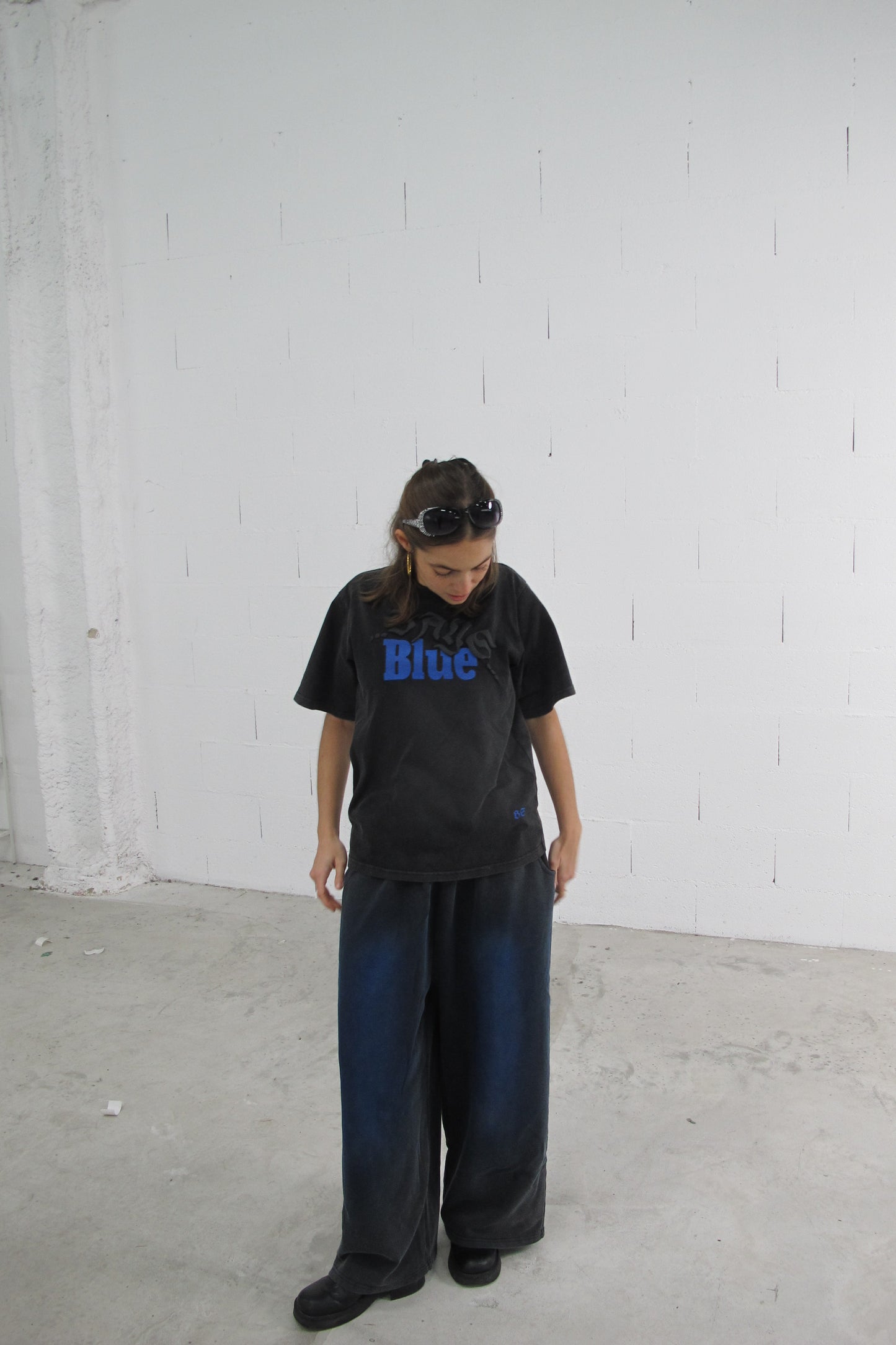 Blue Day's Tee – Black
