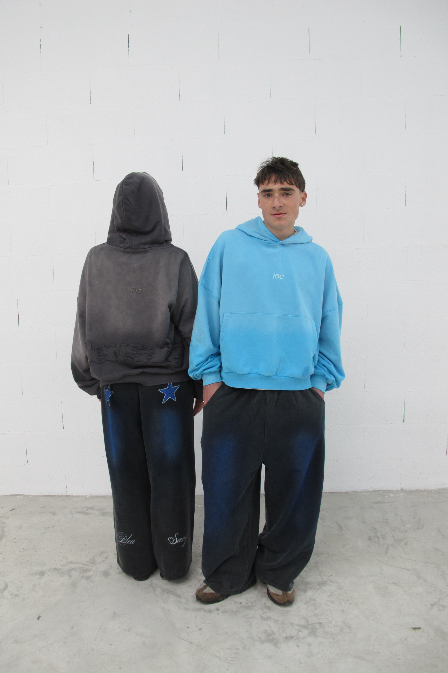 Bleu 100 Hoodie – Bleu